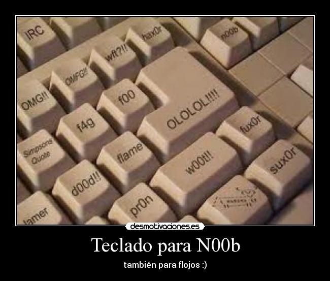 Teclado para N00b - 