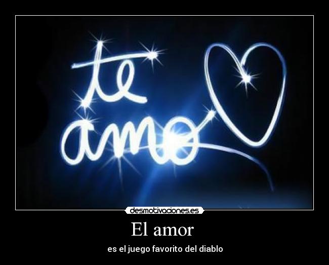 El amor  - 