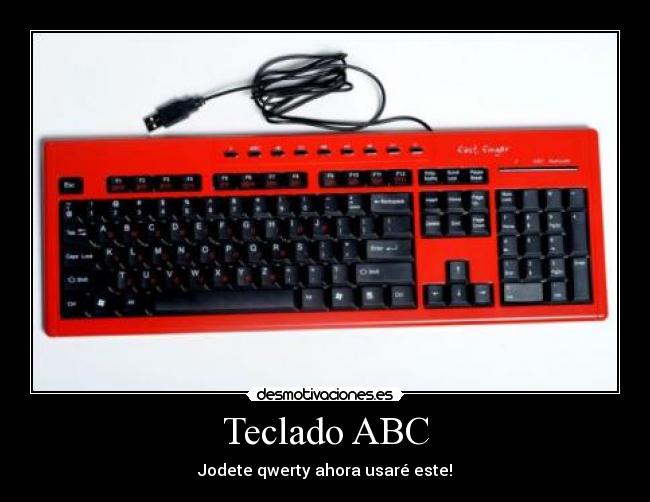 Teclado ABC -