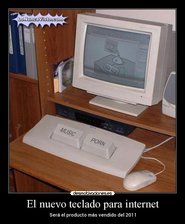 carteles internet teclado nuevo internet mas vendido 2011 desmotivaciones