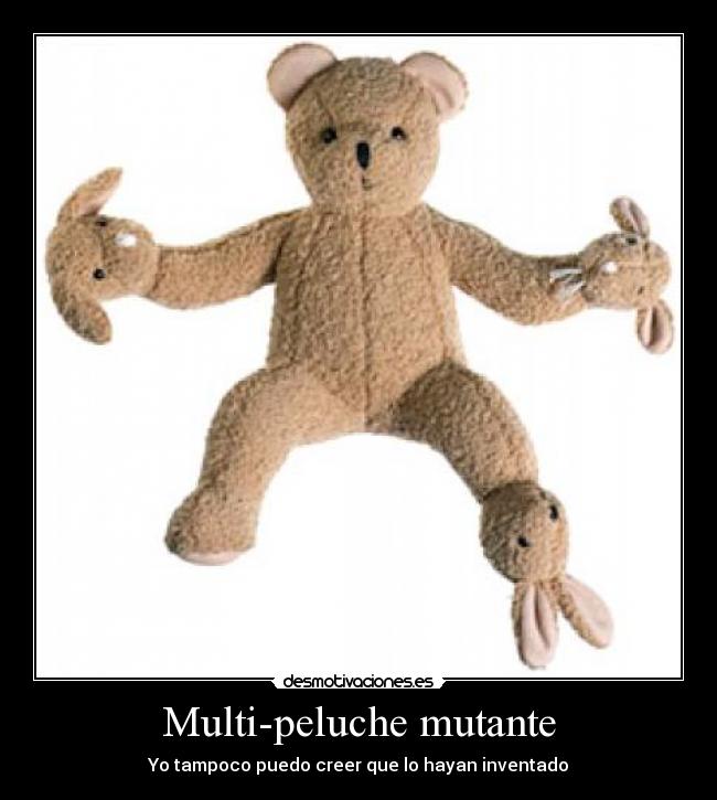 Multi-peluche mutante -