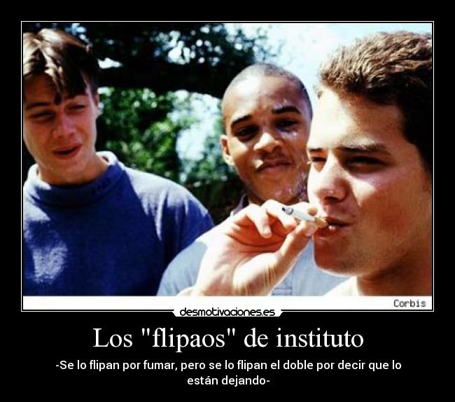 Los flipaos de instituto -