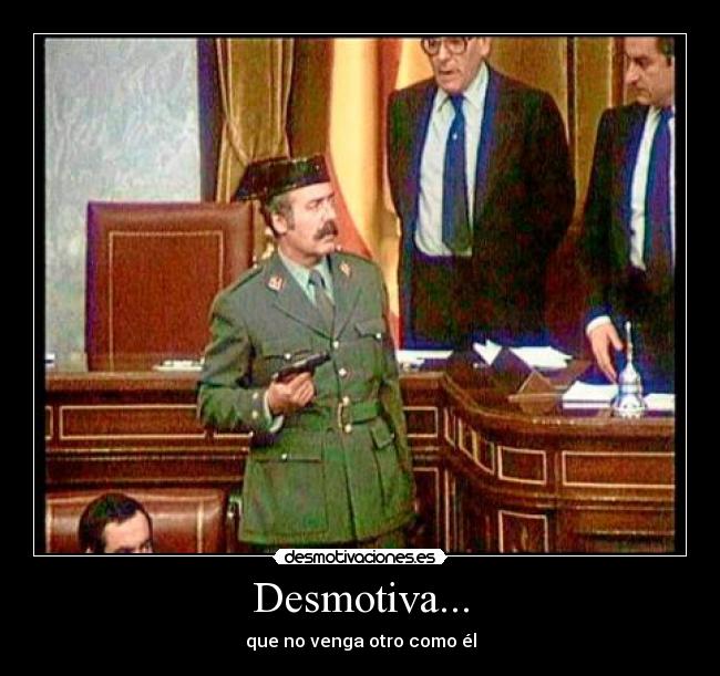 Desmotiva... - que no venga otro como él