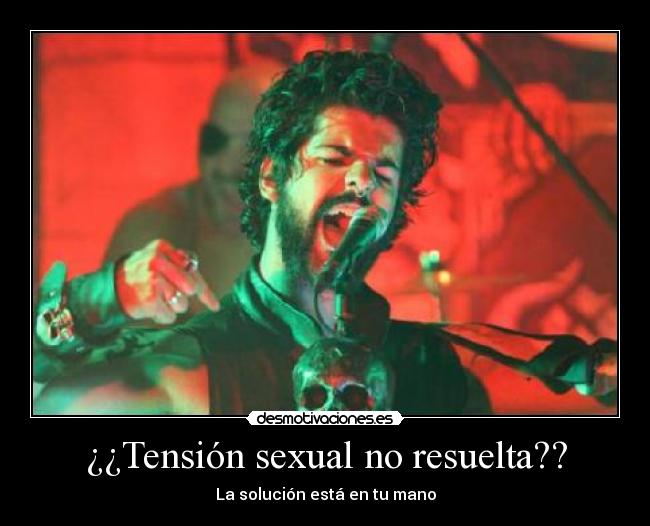 ¿¿Tensión sexual no resuelta?? -