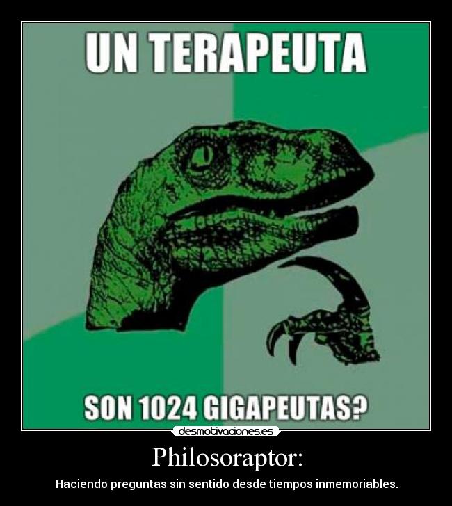 Philosoraptor: -