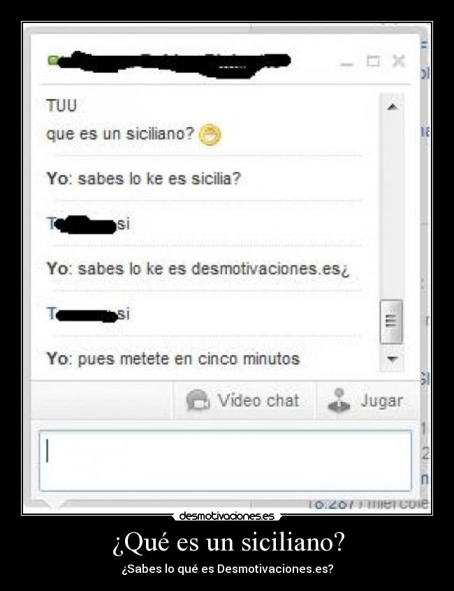 ¿Qué es un siciliano? | Desmotivaciones