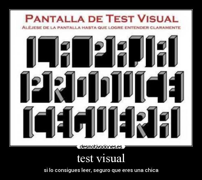 test visual - 