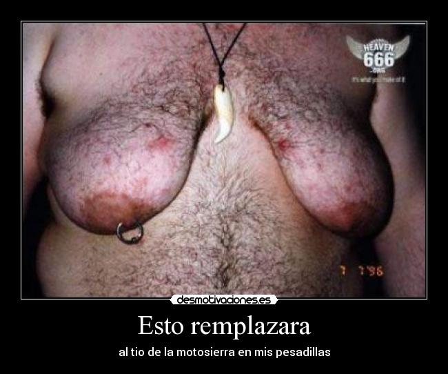 carteles pechos pelos desmotivaciones