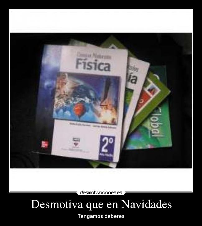 Desmotiva que en Navidades -