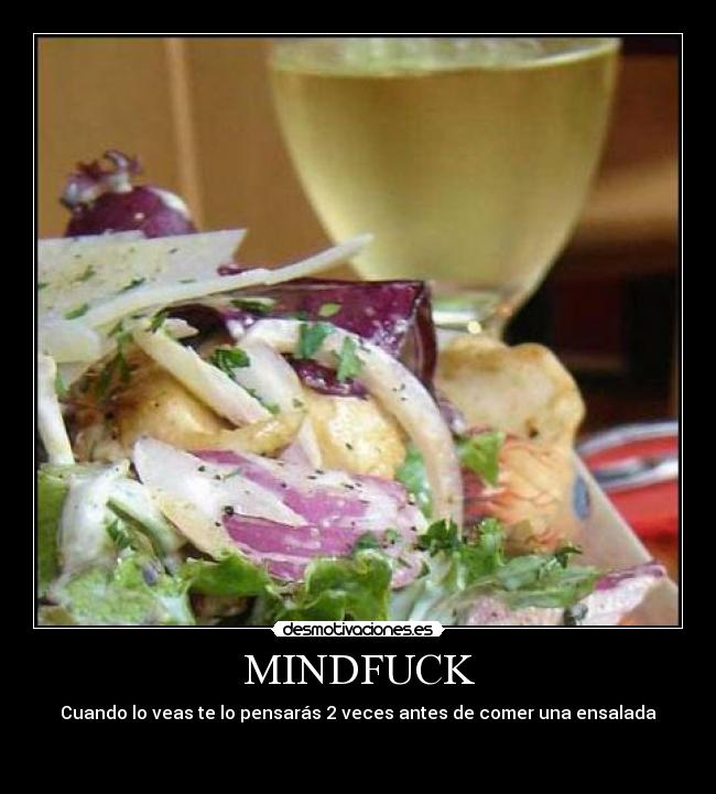 MINDFUCK - Cuando lo veas te lo pensarás 2 veces antes de comer una ensalada