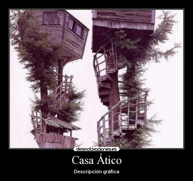 Casa Ático - Descripción gráfica