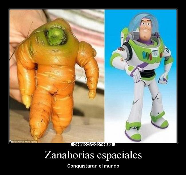Zanahorias espaciales - 