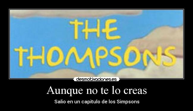 carteles los thompsons desmotivaciones