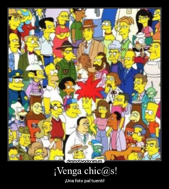 ¡Venga chic@s! - ¡Una foto pal tuenti!