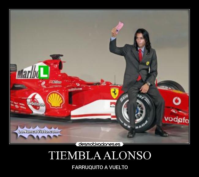 TIEMBLA ALONSO - FARRUQUITO A VUELTO