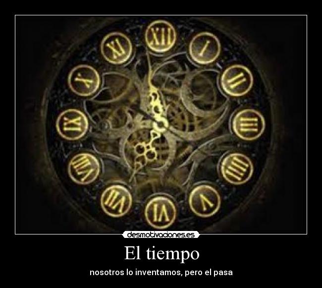 El tiempo - 