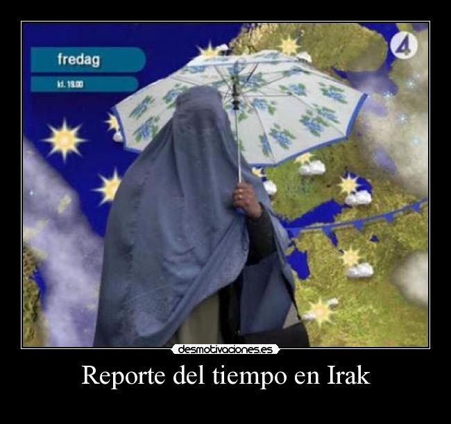 Reporte del tiempo en Irak - 