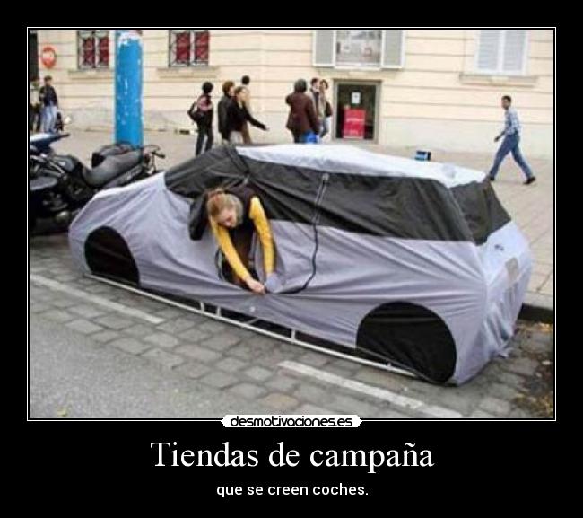 Tiendas de campaña -