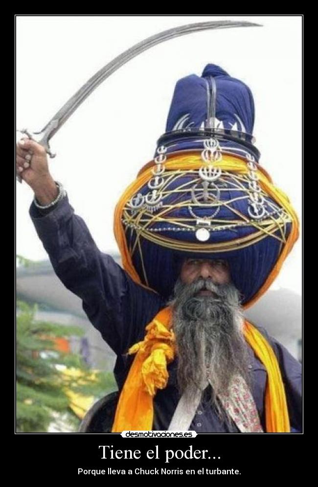 Tiene el poder... -