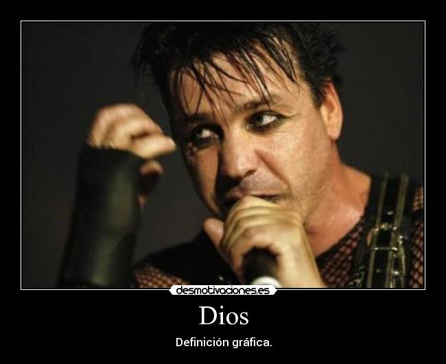 Dios - Definición gráfica.