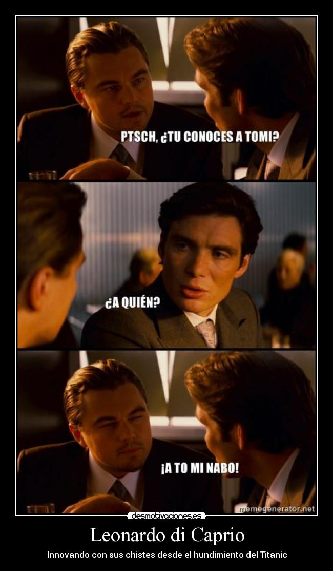 Leonardo di Caprio -