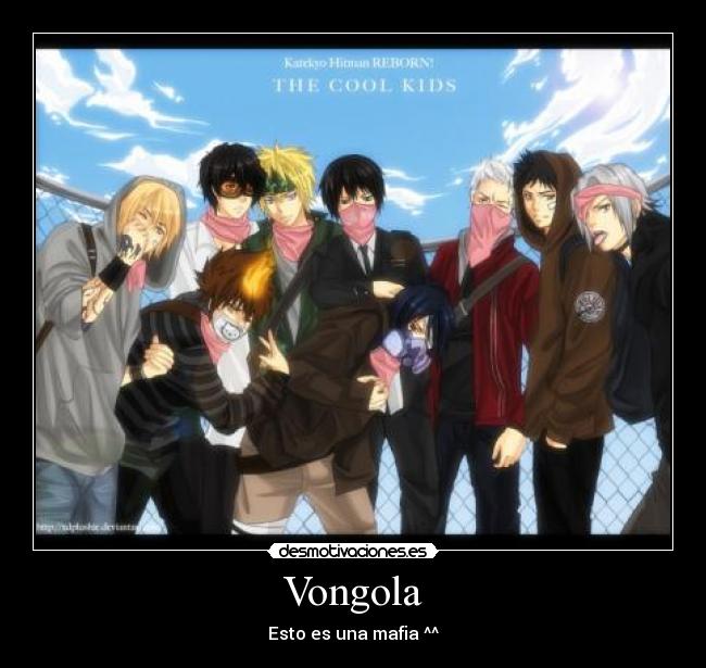 carteles vongola desmotivaciones
