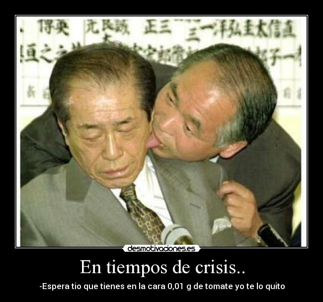En tiempos de crisis.. -
