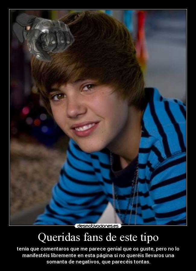 Queridas fans de este tipo -