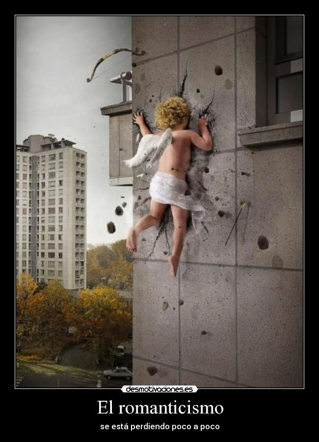 carteles cupido romanticismo romantico perdiendo suckubo desmotivaciones