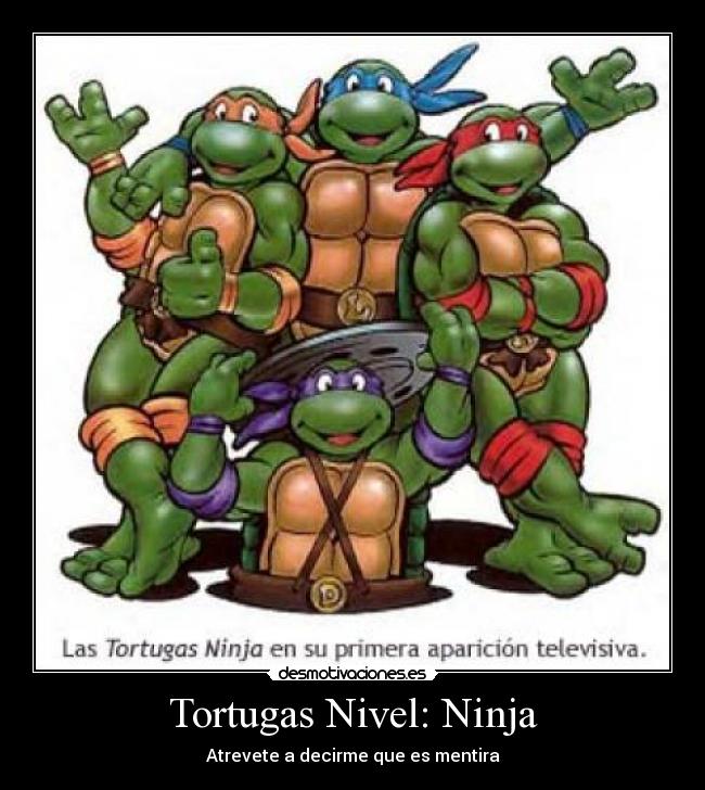 Tortugas Nivel: Ninja -