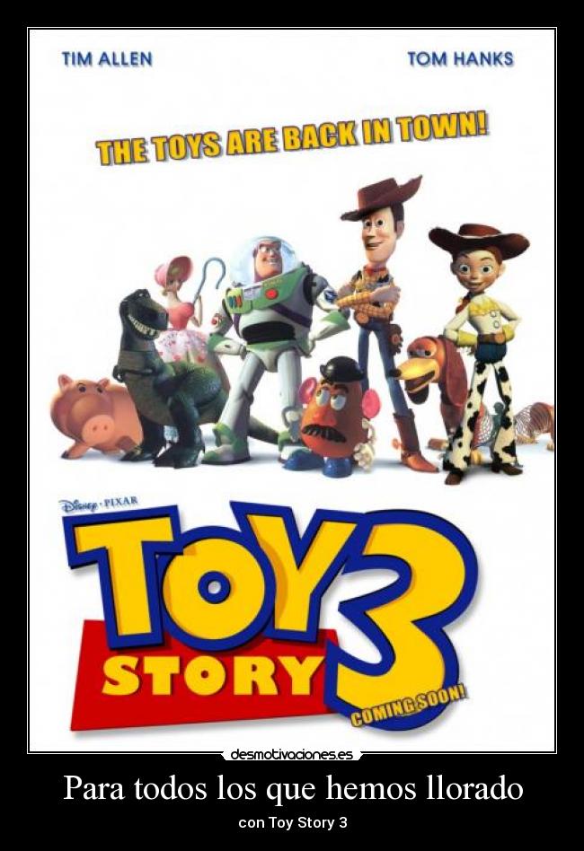 Para todos los que hemos llorado -