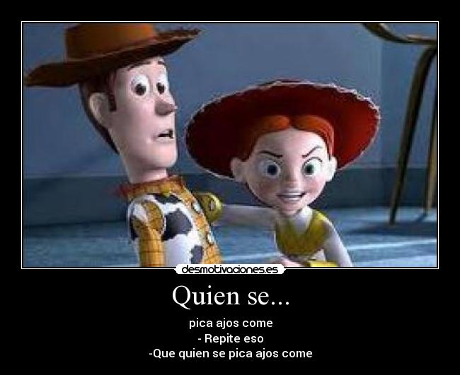 Quien se... -