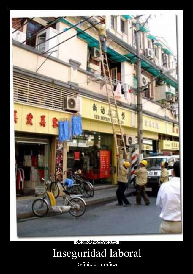Inseguridad laboral - Definicion grafica