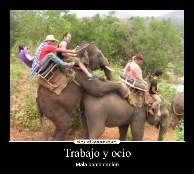Trabajo y ocio - 