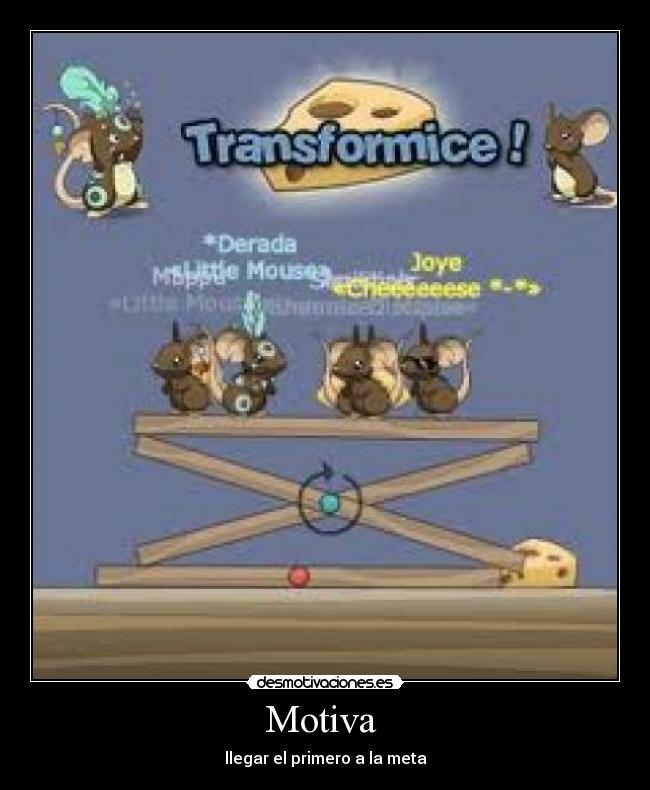 Motiva - llegar el primero a la meta