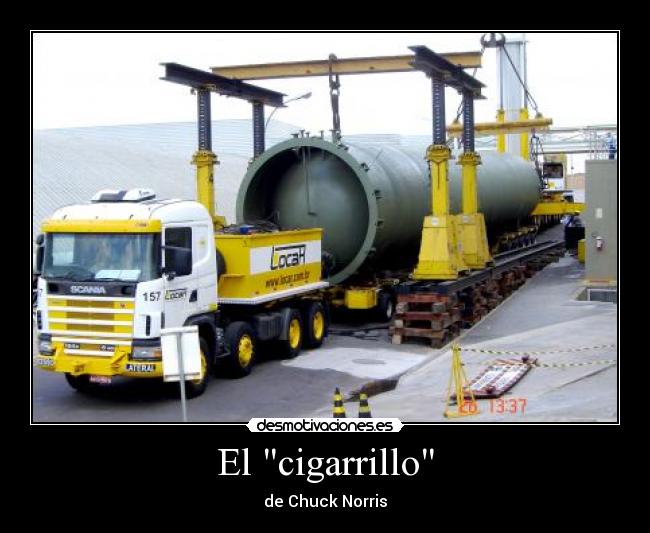 El cigarrillo - de Chuck Norris