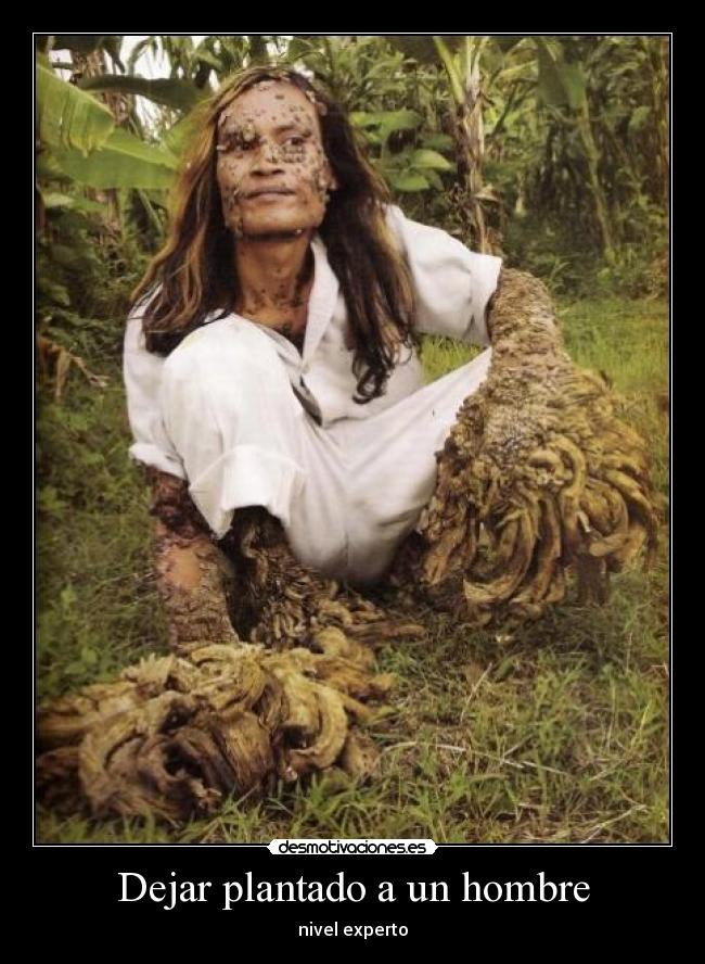 Dejar plantado a un hombre -