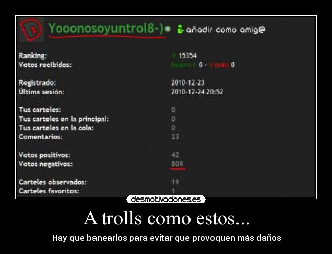 A trolls como estos... - 