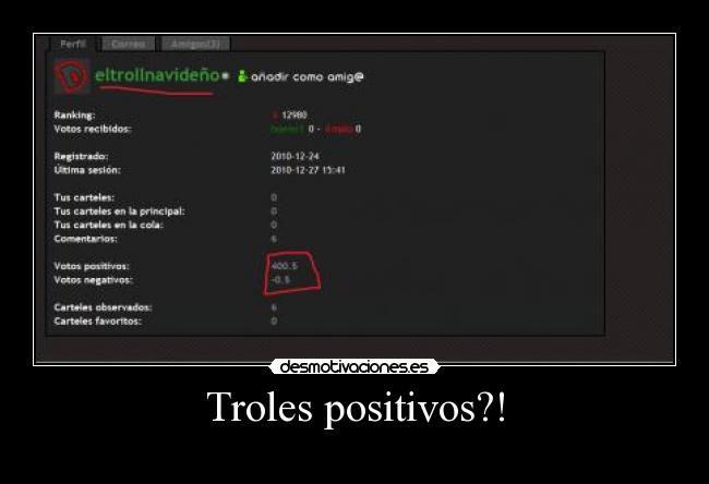 Troles positivos?! - 
