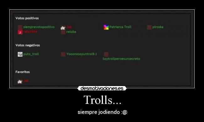 Trolls... - 
