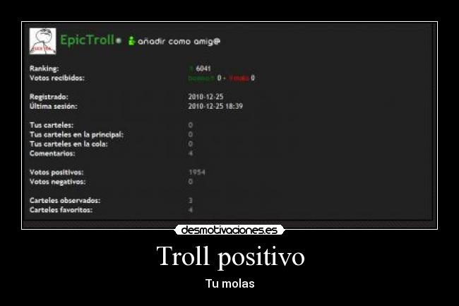 Troll positivo - 