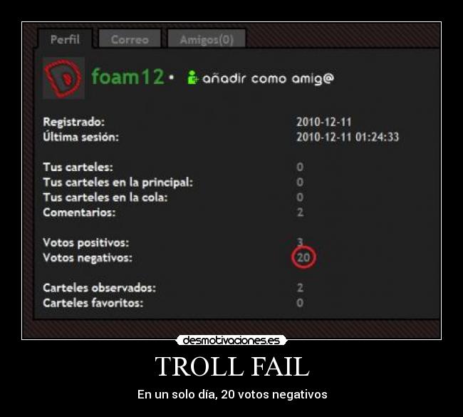 TROLL FAIL - 