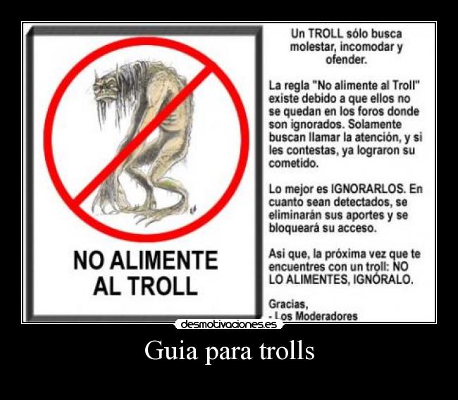 Guia para trolls -