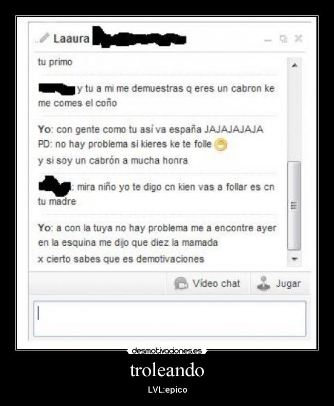 troleando - LVL:epico