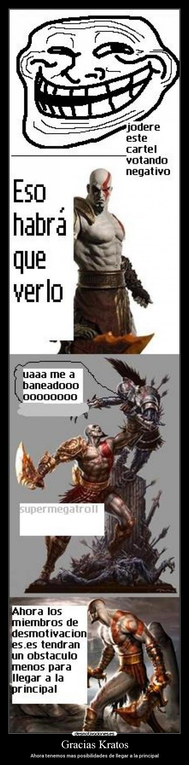 Gracias Kratos -
