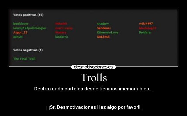 Trolls -