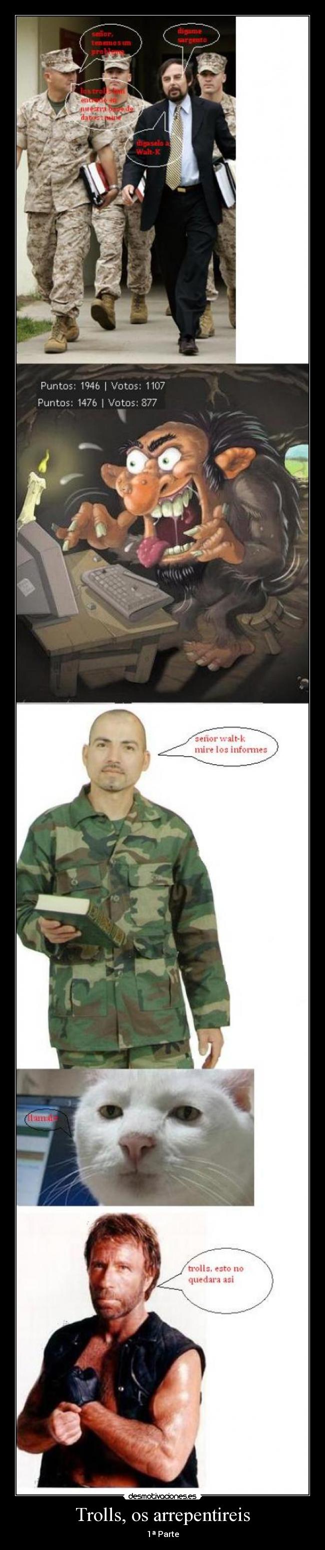 Trolls, os arrepentireis - 1ª Parte