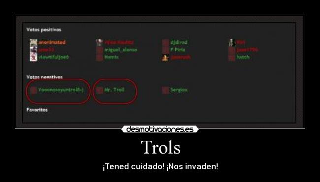 Trols - ¡Tened cuidado! ¡Nos invaden!