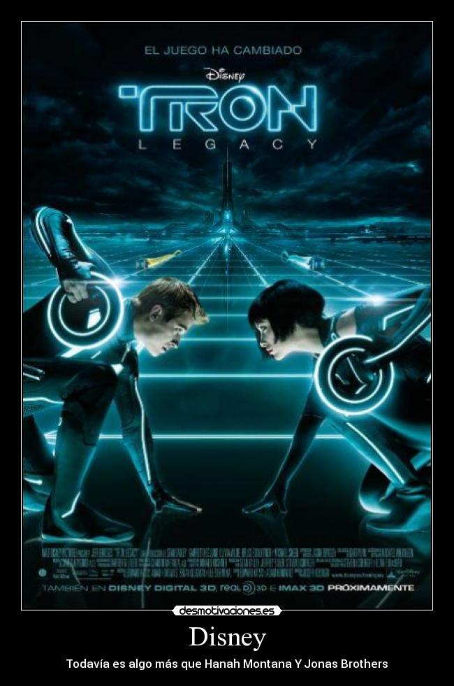 carteles tron legacy desmotivaciones