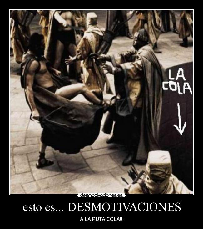 carteles desmotivaciones esparta desmotivaciones